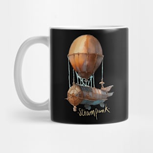 Steampunk Air Ship Mug